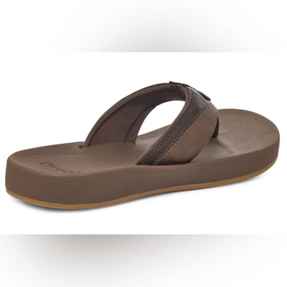 MENS SANUK COSMIC SEAS H2O BROWN SANDAL SIZE 12 New with tags… - Picture 4 of 12